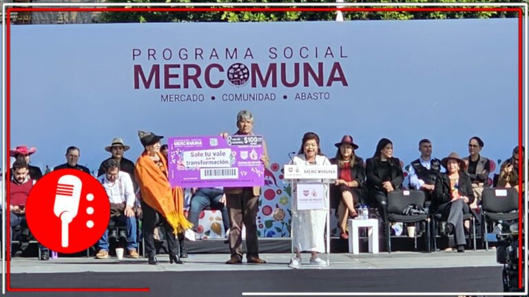 Clara Brugada impulsa la economía local con el relanzamiento de Mercomuna
