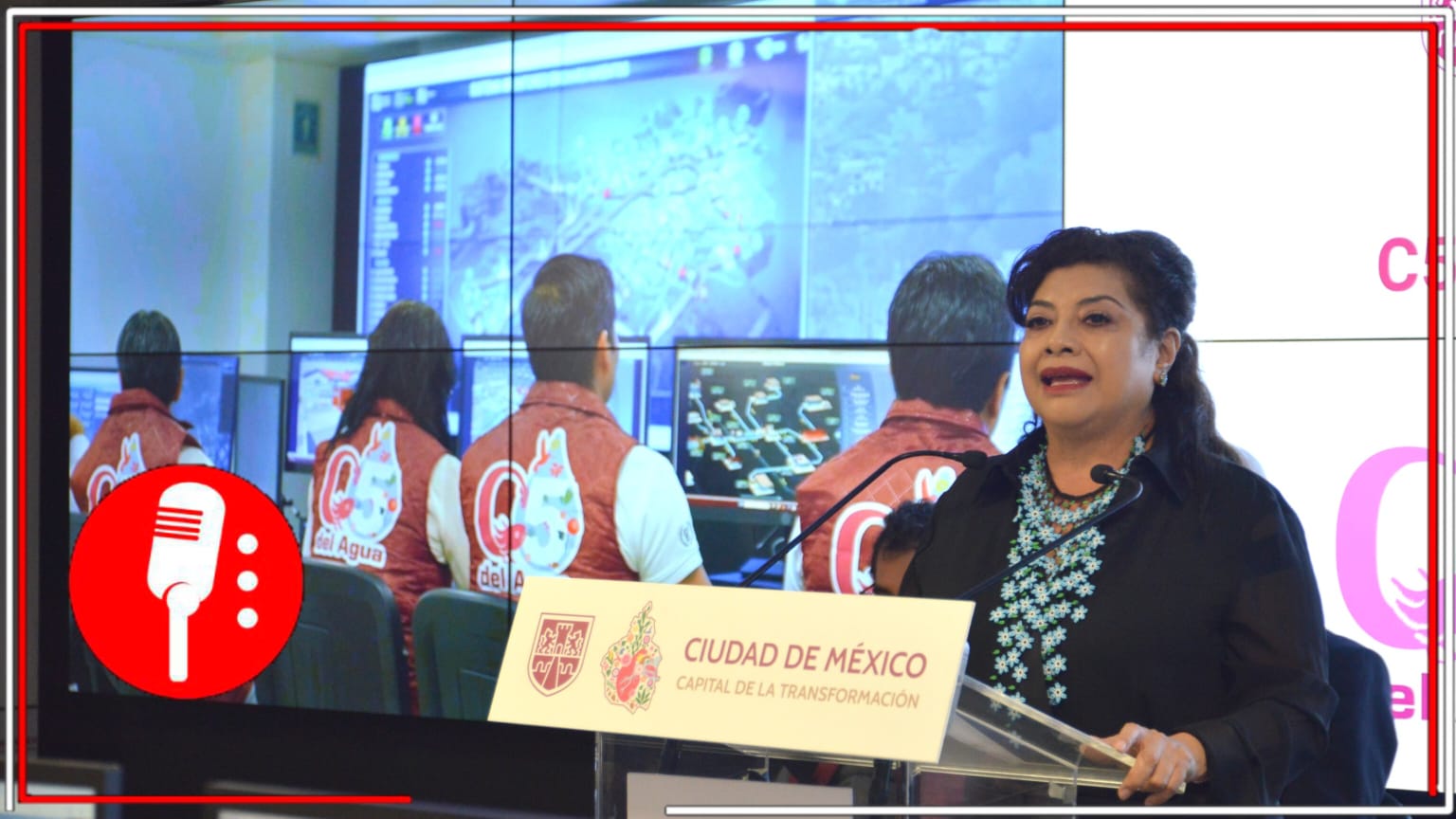 Adiós a las fugas, Jefa de Gobierno, Clara Brugada, lanza el C5 del Agua para monitorear el sistema hídrico