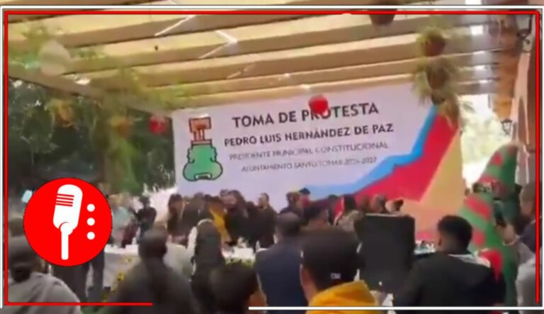 Alcalde perredista de Santo Tomás, Edomex, huye de su propia toma de protesta; tiene orden de aprehensión por Operativo Enjambre