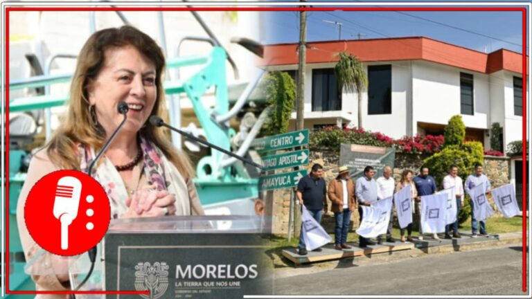 Margarita González Saravia impulsa obra de conservación en carretera Yecapixtla-Ocuituco, también ruta de evacuación del Popocatépetl