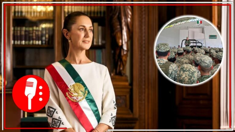 Por fin de año, Comandanta Suprema Sheinbaum, envió mensaje de reconocimiento al Ejército, Marina y Guardia Nacional