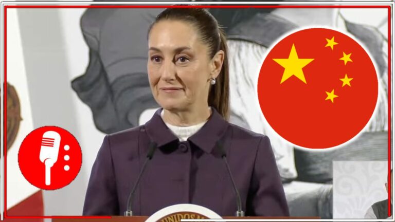 La Presidenta Sheinbaum desmiente a la prensa tendenciosa y aclara que aumento de aranceles a textiles no es un mensaje para China