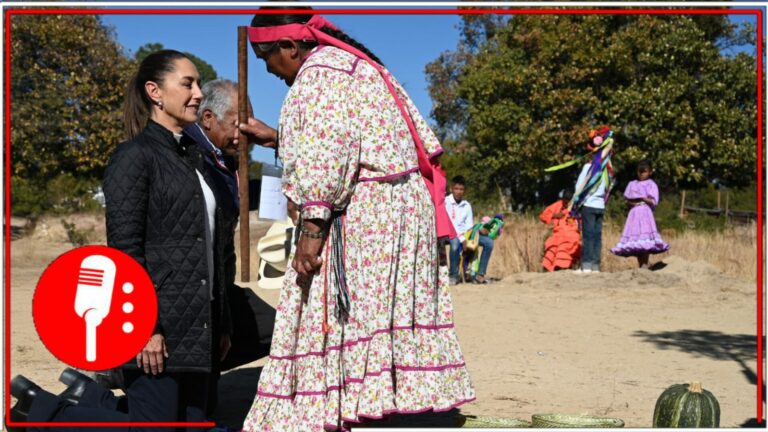 La Presidenta Claudia Sheinbaum firmó los dos primeros decretos para restituir tierras a los pueblos rarámuris