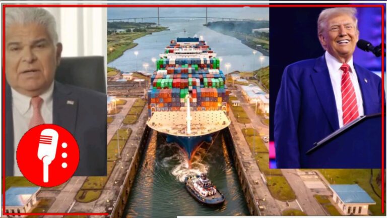 La soberanía del país sobre el canal es irreversible: Presidente de Panamá responde a Trump