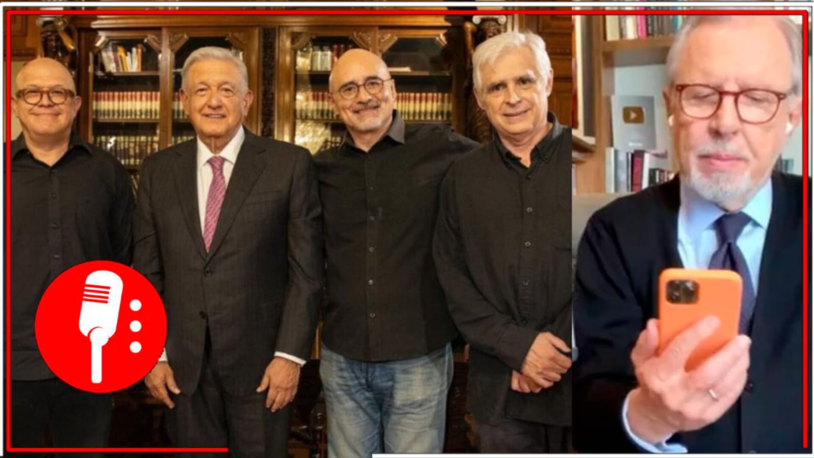 Se incomoda López-Dóriga por retransmisión de entrevista de AMLO con moneros; usuarios le dicen de todo