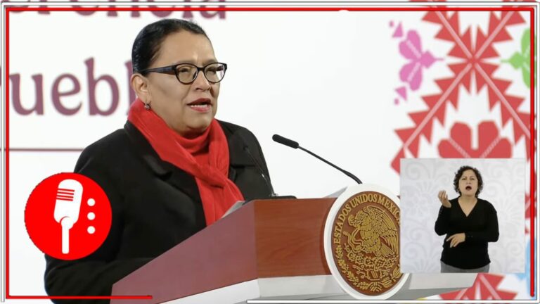 Rosa Icela Rodríguez vela por los paisanos que regresan a México este fin de año: Presentan operativo “Bienvenidas Heroínas y Bienvenidos Héroes Paisanos” para invierno 2024