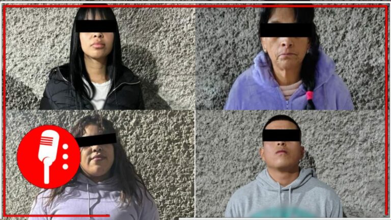Desarticulan célula delictiva en Tláhuac; cinco detenidos y aseguramiento de drogas y arma de fuego
