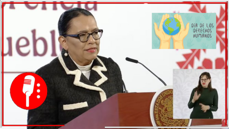 Rosa Icela Rodríguez resalta compromiso del gobierno de Sheinbaum con los derechos humanos y la igualdad