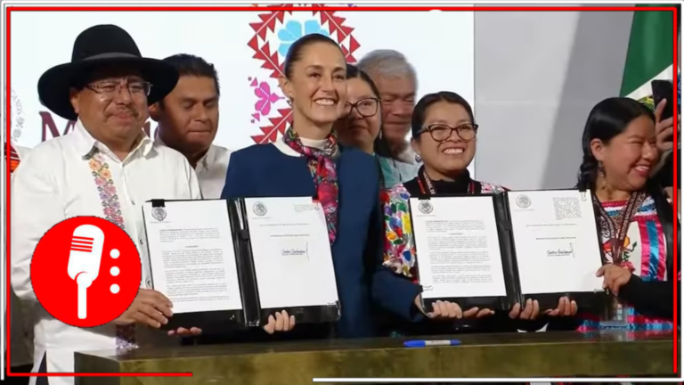Sheinbaum firma decretos históricos en favor de pueblos indígenas y afromexicanos en el Día de los Derechos Humanos