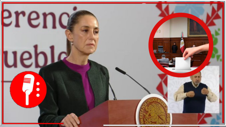 Claudia Sheinbaum informa que el 15 de diciembre se publicará la lista oficial de aspirantes para la elección de personas juzgadoras en 2025