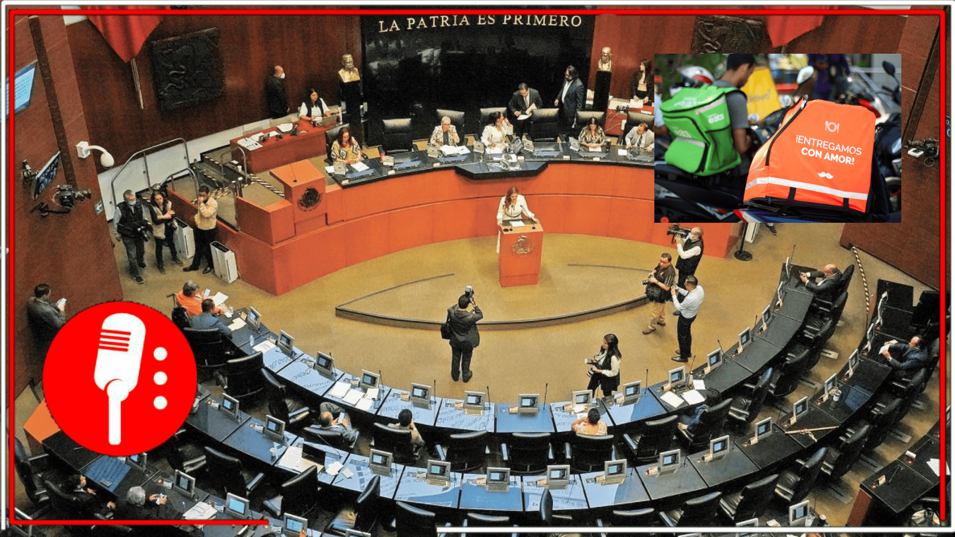 El Senado aprueba reforma histórica para garantizar derechos laborales y seguridad social a trabajadores de plataformas digitales