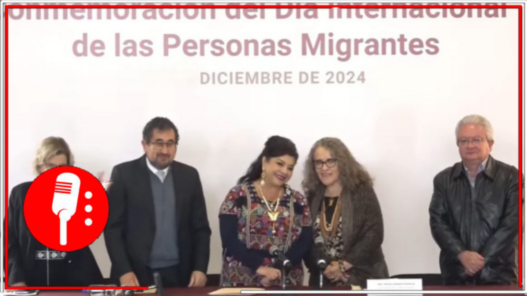 Clara Brugada lanza estrategia integral para garantizar los derechos de las personas migrantes