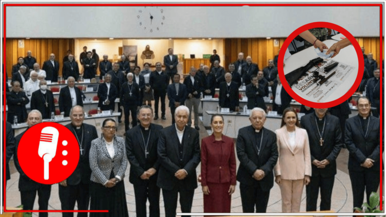 La Conferencia del Episcopado Mexicano se suma al programa “Sí al desarme, sí a la paz” en coordinación con el Gobierno de México