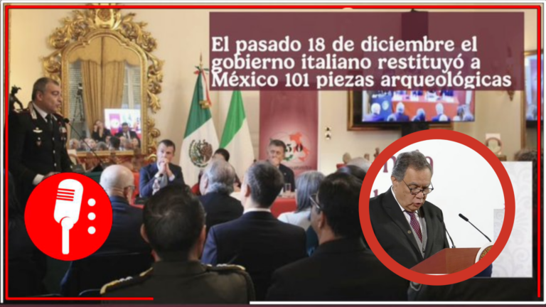 México recupera más de 14 mil piezas arqueológicas e históricas gracias al programa &#8220;Mi Patria No Se Vende&#8221;