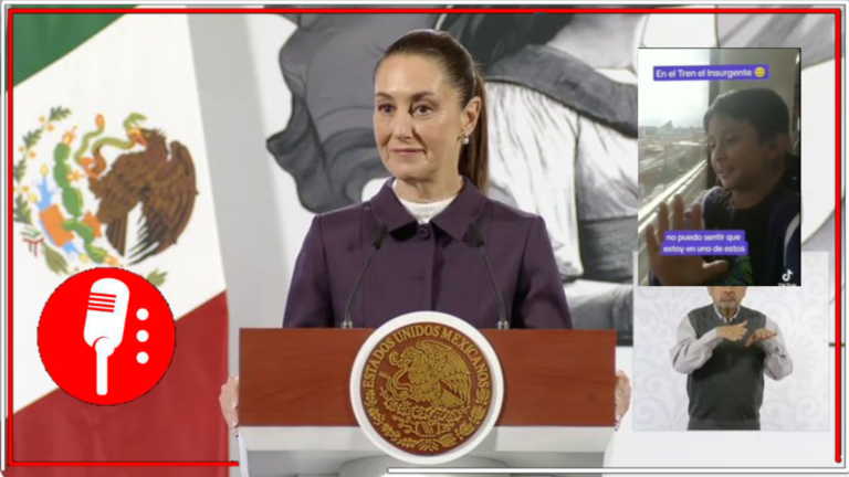 &#8220;El tren puede volar&#8221;: Claudia Sheinbaum comparte la emocionante experiencia de un niño en el Tren Interurbano México-Toluca