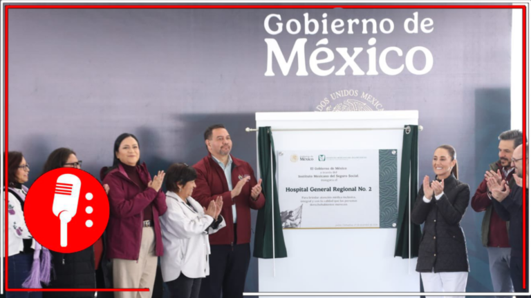 Claudia Sheinbaum inaugura el Hospital Regional No. 2 en Ciudad Juárez, una histórica obra que marca el avance en materia de salud