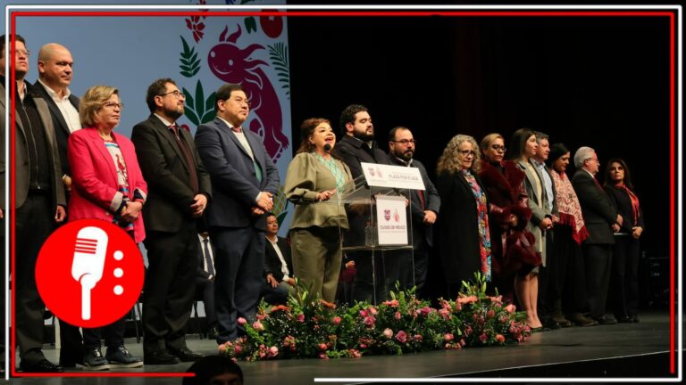 La jefa de Gobierno de la Ciudad de México, Clara Brugada, presentó el programa de separación voluntaria “Plaza por Plaza”