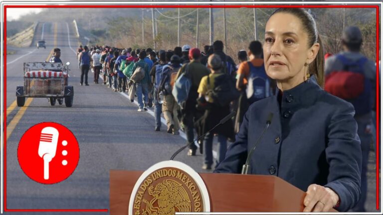 “Nosotros somos un pueblo solidario y generoso”: La Presidenta Sheinbaum exhorta a Trump a que deje de asociar la migración con la violencia que hay en EE.UU.