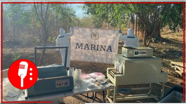 Desmantela Marina narcolaboratorio ubicado en Sinaloa