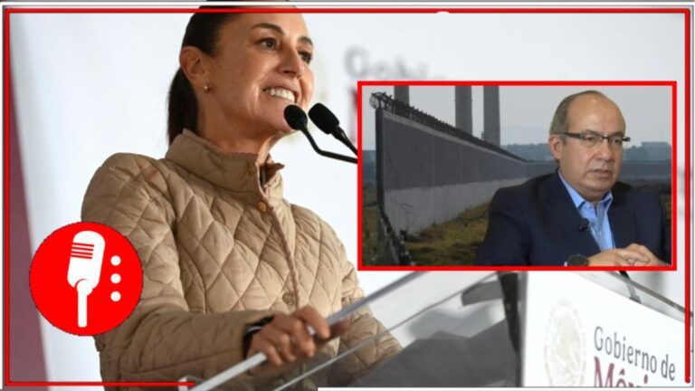 Sobre la &#8220;media barda&#8221; de Calderón en Hidalgo, Sheinbaum construirá un hospital del IMSS