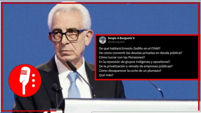 Anuncia ITAM reaparición de Zedillo, el Pueblo de México reacciona ante su regreso