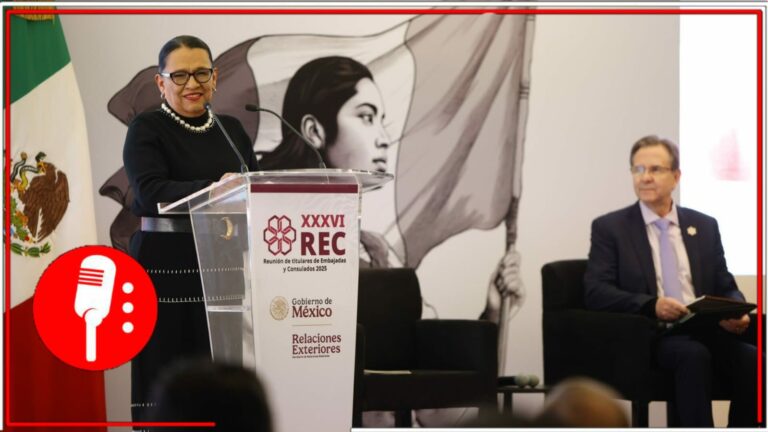 Reconoce secretaria Rosa Icela Rodríguez labor de Consulados por repatriaciones dignas