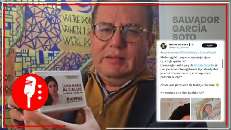 Eres un cobarde y vil mitómano: el pueblo se lanza en contra de Salvador García Soto por difundir noticias falsas contra Luisa María Alcalde