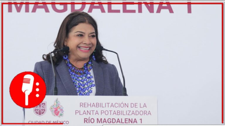 La jefa de Gobierno Clara Brugada supervisó la modernización de la Planta Potabilizadora Río Magdalena 1