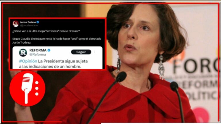 Cuestionan el feminismo fake de Denise Dresser por replicar comentocracia misógina contra la Presidenta Claudia Sheinbaum