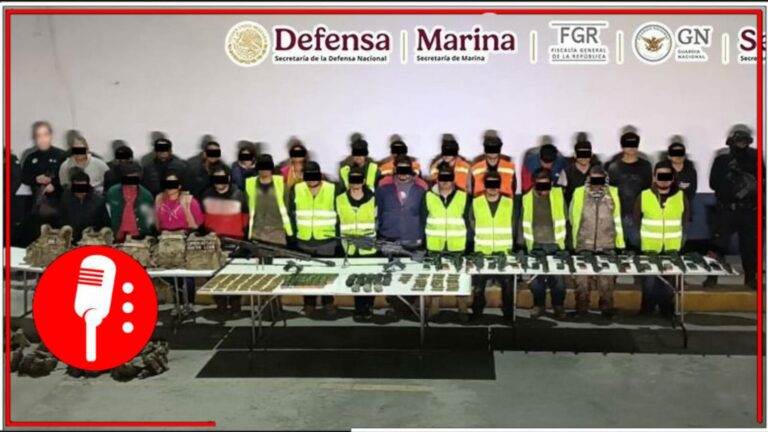 Detienen a 27 personas generadoras de violencia en Nuevo León gracias a una operación coordinada