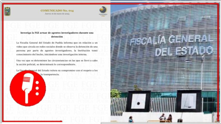 Fiscalía de Puebla investiga a los agentes que detuvieron con violencia a ciudadano tras &#8220;haberlo confundido&#8221; con un presunto criminal con orden de aprehensión
