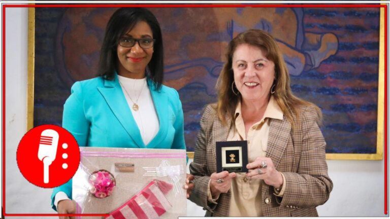 Presenta gobernadora de Morelos, Margarita González Saravia, iniciativas de energías renovables con enfoque social y de género a representante de la ONU