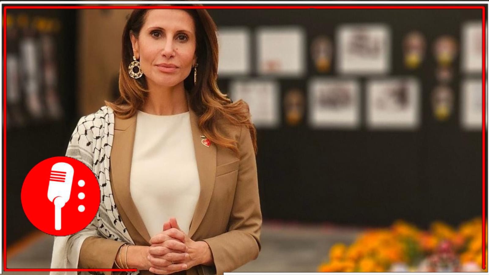 La embajadora de Palestina en México, Nadya Rasheed, condenó el genocidio perpetrado por el Estado de Israel contra el pueblo palestino