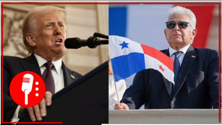 Advierte presidente de Panamá, José Raúl Mulino, que el Canal no pasará a manos de Donald Trump