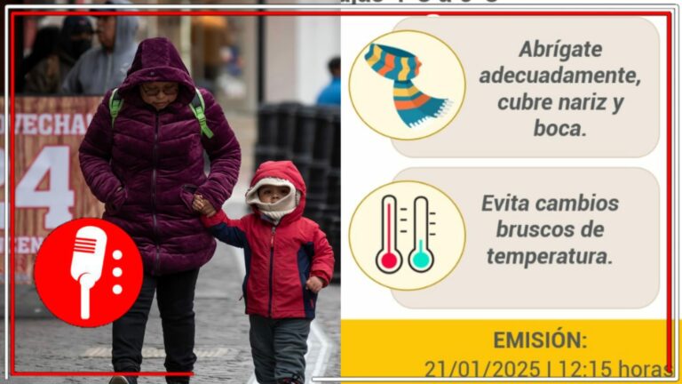 Saca los abrigos: este miércoles 22 de enero es el día más frió registrado en la CDMX en lo que va del año