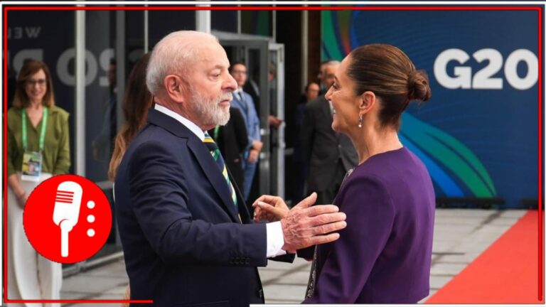 La Presidenta Sheinbaum y Lula, impulsarán la paz y la democracia en todo el continente americano