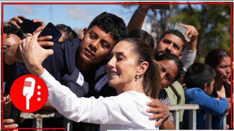 La Presidenta Claudia Sheinbaum celebra que gracias a los principios de la 4T, la economía de México esté mejor que nunca