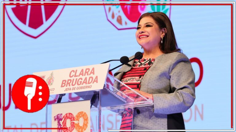 Miles de capitalinas y capitalinos acudieron al Auditorio Nacional para escuchar el informe de los 100 días de la Jefa de Gobierno, Clara Brugada