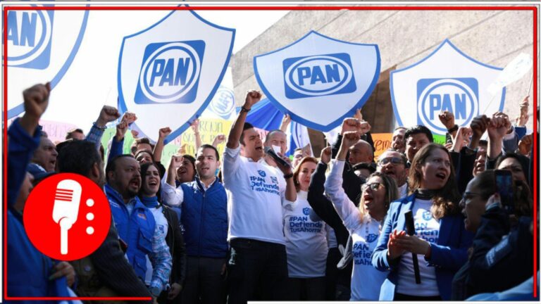El Cártel Inmobiliario del PAN protesta contra la reforma al Infonavit