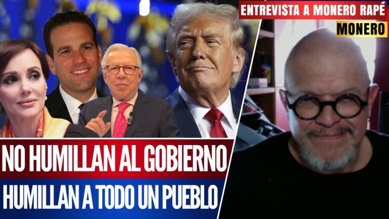 #Entrevista | Monero Rapé exhibe a los chayoteros que se doblan ante Donald Trump