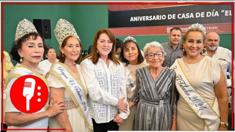 La gobernadora Margarita González Saravia celebró con jubilados y pensionados, reconociendo la labor que desempeñaron durante años a favor del pueblo morelense