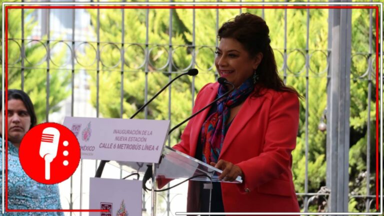 Clara Brugada entrega la estación Calle 6 de la línea 4 del Metrobús tras atender peticiones ciudadanas