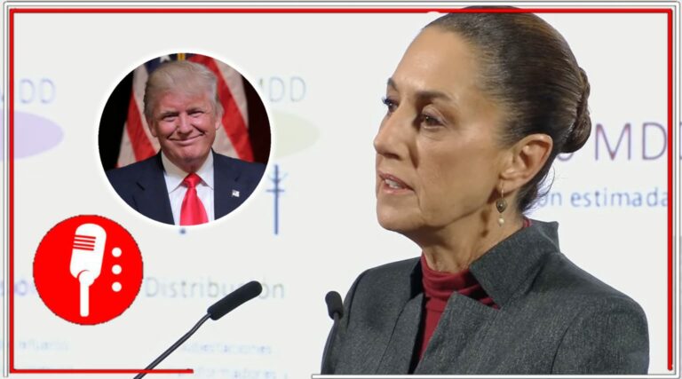 La Presidenta Sheinbaum descarta aranceles de Trump contra México y señala que la 4T tiene un plan