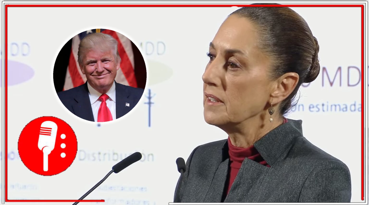 La Presidenta Sheinbaum descarta aranceles de Trump contra México y señala que la 4T tiene un plan