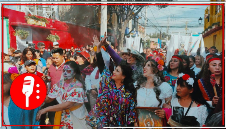 En Azcapotzalco, Clara Brugada inaugura el primer Camino Mágico, como parte del programa “Yólotl Anáhuac: 700 años de la Gran Tenochtitlán”