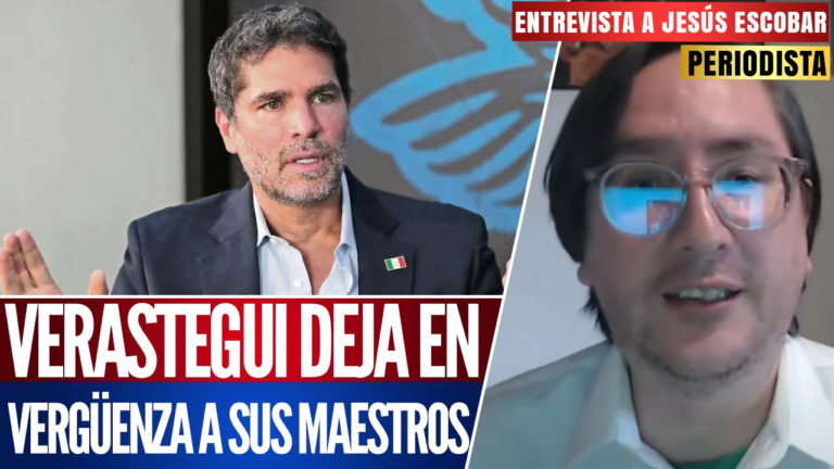 #Entrevista | Verástegui deja en vergüenza a sus maestros: lo exhibe el periodista Jesús Escobar
