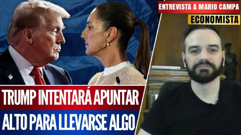 #Entrevista I Hay varios yacimientos de petróleo en el Golfo de México que a Trump le interesan: Mario Campa