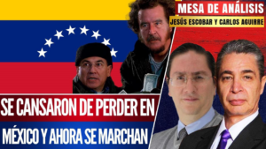 Mesa de Análisis I Se cansaron de perder en México y ahora se marchan: opinan los periodistas Jesús Escobar y Carlos Aguirre