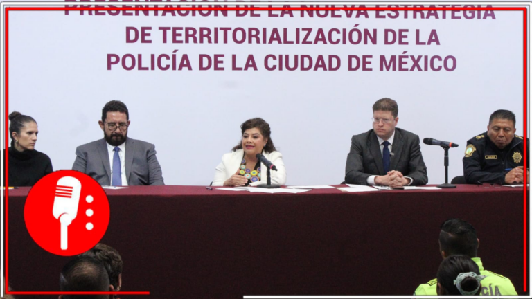 Gobierno de la Ciudad de México presenta nueva estrategia de seguridad que aumenta los cuadrantes de operación de la Secretaría de Seguridad Ciudadana