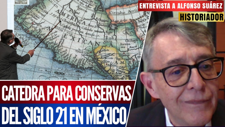 #Entrevista | El historiador José Alfonso Suárez del Real da una cátedra a los conservadores y les explica que el término “México” comenzó a utilizarse en el siglo XVI